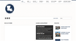 Desktop Screenshot of madisonparishport.com
